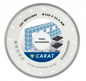 Алмазный диск  250 CARAT Turbo Brilliant для керамогранита/мрамора CDC2504000 ― BATTIPAV SHOP